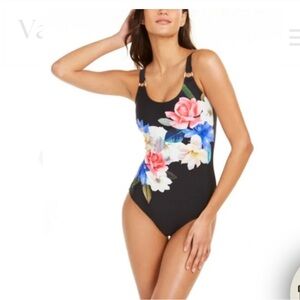 Calvin Klein Black One Piece Swimsuit